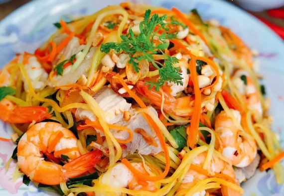 GỎI ĐU ĐỦ TÔM THỊT