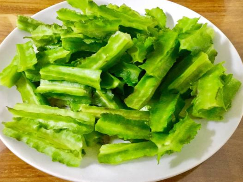 ĐẬU RỒNG LUỘC “KHO QUẸT”